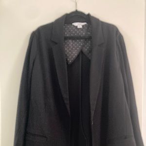 NWOT Old Navy black longline blazer - Never Worn!